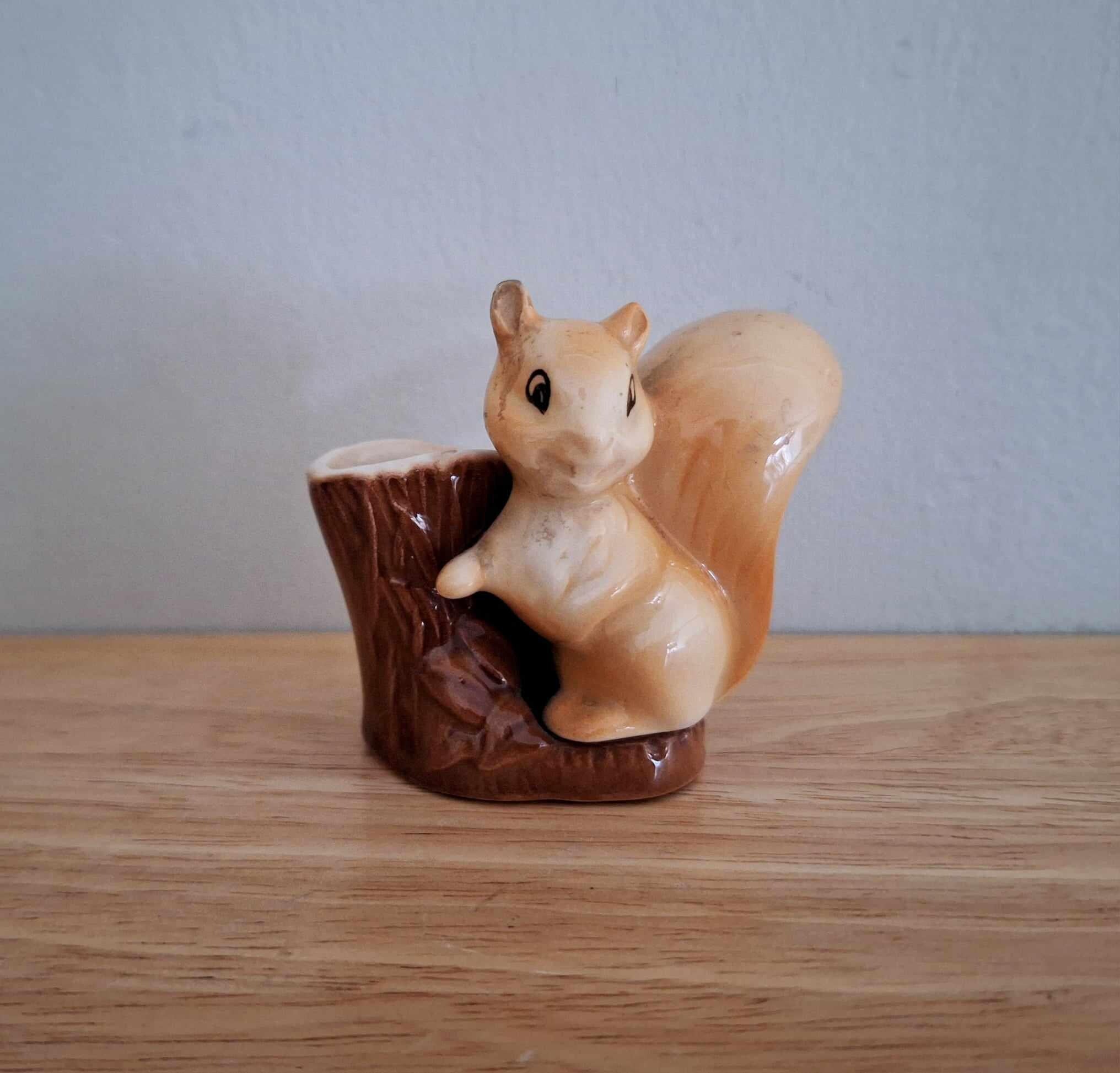 Hornsea Fauna Royal Planter | Vintage Ceramic Log Planter Deer | Select Your Own | Retro Woodland Home Decor | Cute Forest Style