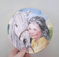 Ceramic Plate Coalport “Mine for a Day Plate  Memories of Childhood Series  John Raynes  Barnardos Limited Edition Decorative Plate