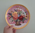 Gloria Vanderbilt "Spring in Bloom" Decorative Plate  1993 Limited Edition Collector's Plate