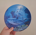 Treasures of the Deep Dolphin Plate by Robin Koni  Coalport Danbury Mint  Magical Dolphin Plates Collection