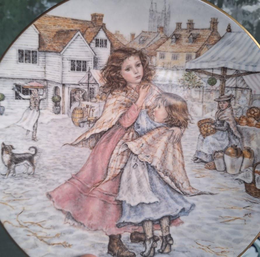 Royal Doulton The Wheelwright 1991 Susan Neale Collector Plate Old Country Crafts Vintage Decorative Wall Plate