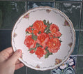 Royal Albert Elizabeth of Glamis 1990 Plate Sara Schofield Queen Mother Flowers Collector Plate Bone China