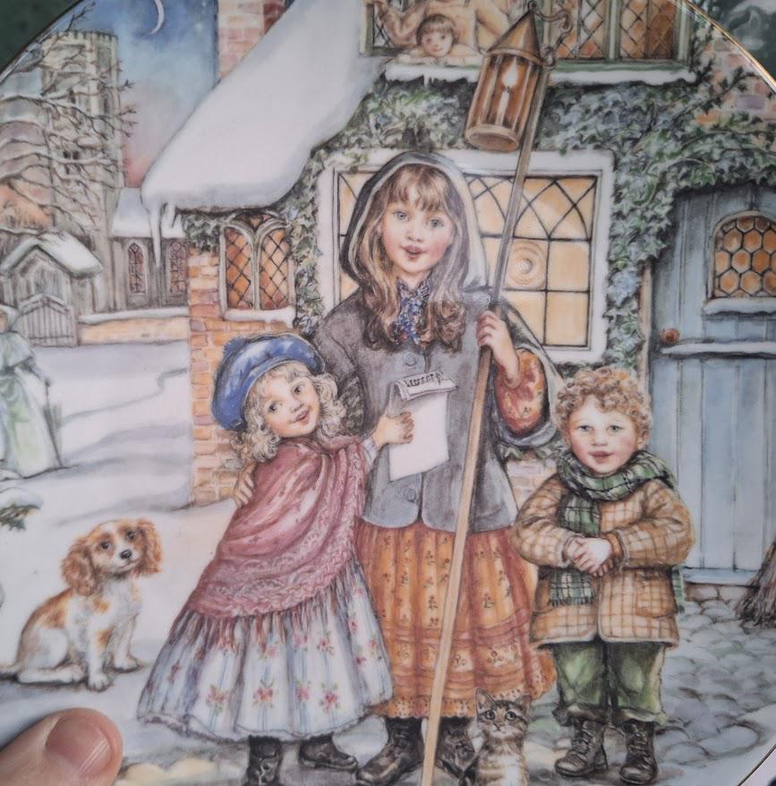 NSPCC A Christmas Carol 1992 Christmas Plate Kate Aldous Vintage Collector Decorative Plate