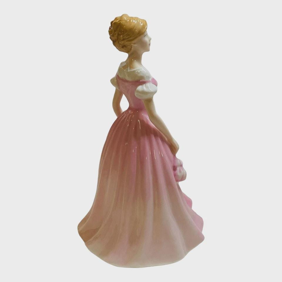 Royal Doulton Love of Life Figurine HN4529FS, Factory Sample, Pink Dress Figure, Nada Pedley Design