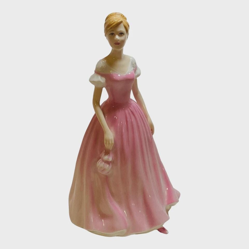 Royal Doulton Love of Life Figurine HN4529FS, Factory Sample, Pink Dress Figure, Nada Pedley Design
