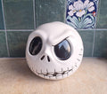 Disney Jack Skellington Cookie Jar, Nightmare Before Christmas Biscuit Jar, Disney  Ceramic Storage Jar, Tim Burton Collectible Halloween