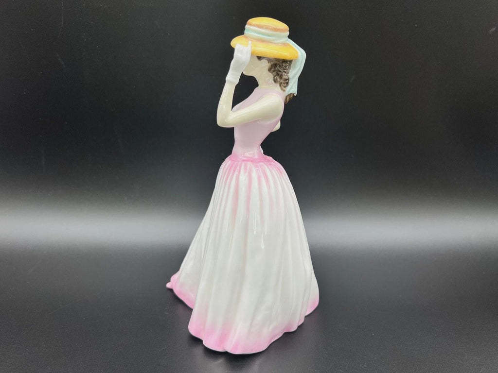 Royal Doulton Happy Birthday 2000 Figurine HN4215, Pink Dress Lady Figure, Nada Pedley Design