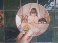 Bedtime Blessings Collector Plate: Patricia Brooks Childhood Chums, Limited Edition Porcelain