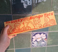 Vintage Lucky Bingo Shot Glasses Set, Novelty Retro Barware (Set of 6)