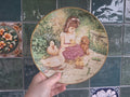 Hamilton Collection Newfound Friends Plate Patricia Brooks Childhood Chums Limited Edition Girl Ducklings Dog