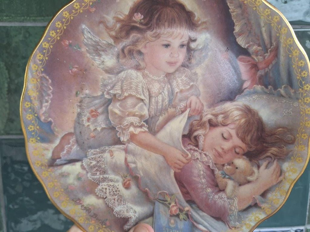 Brenda Burke Angel Plate: Blessing My Dreams, My Little Guardian Collection (1997)