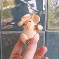 Piggin Childish Figurine by David Corbridge (1997)  Handmade Pig Ornament