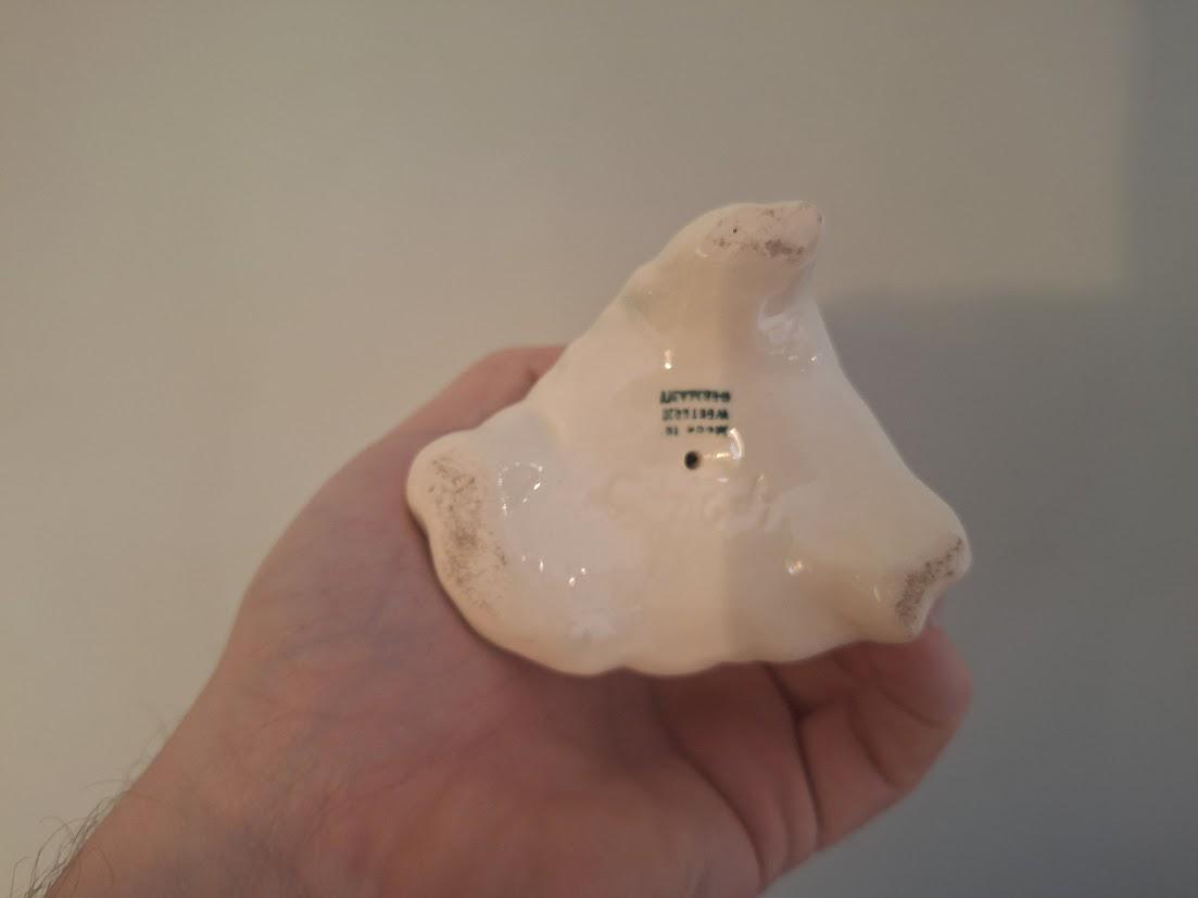 Vintage Goebel Budgerigar Parakeet Figurine 38643-21 | W. Germany Porcelain Bird Ornament | Collectible Budgie Statue