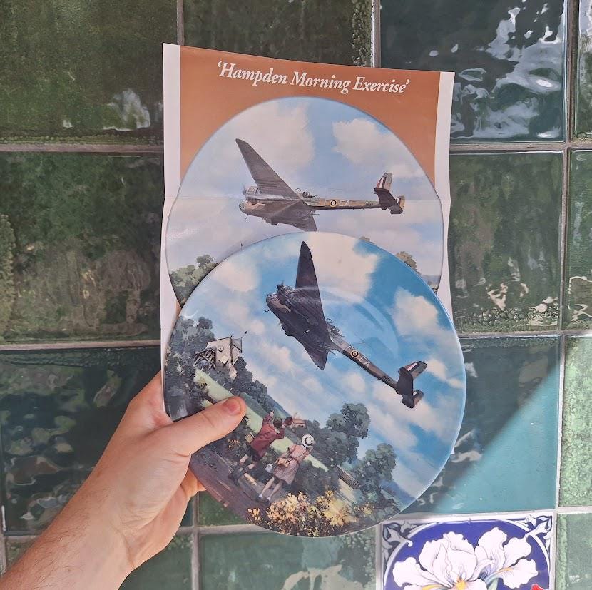 Royal Doulton Collector Plate: Rescue Role Seaplane Maritime Aviation Decor