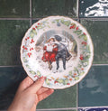 Wedgwood Christmas Plate 1989: Children on Swing, V&A Museum Bone China (Boxed)
