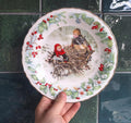 Wedgwood Victoria & Albert Museum Christmas Plate 1990 Bone China Children Winter Cart Scene Boxed Certificate Compton Woodhouse