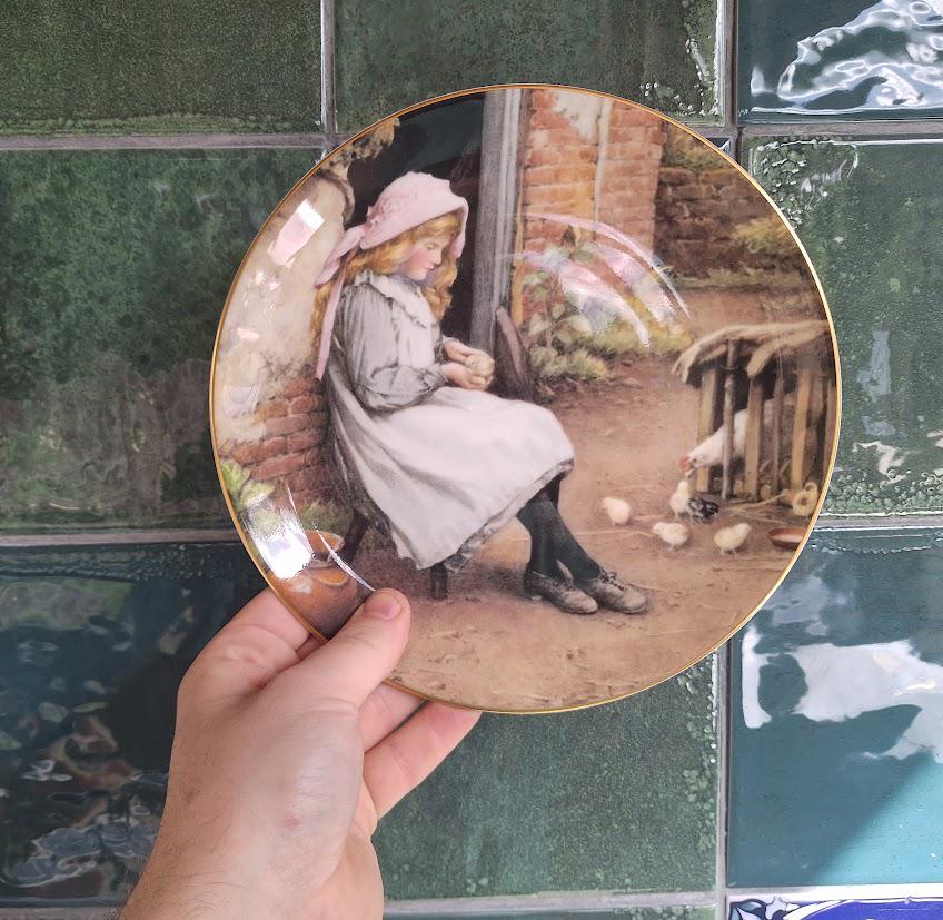 Wedgwood Collector Plate: The New Brood, Yesterday's Child Series, Bone China