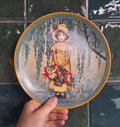 Edwin M Knowles Easter Plate: Jessie Willcox Smith Artwork, 1986 Childhood Memories