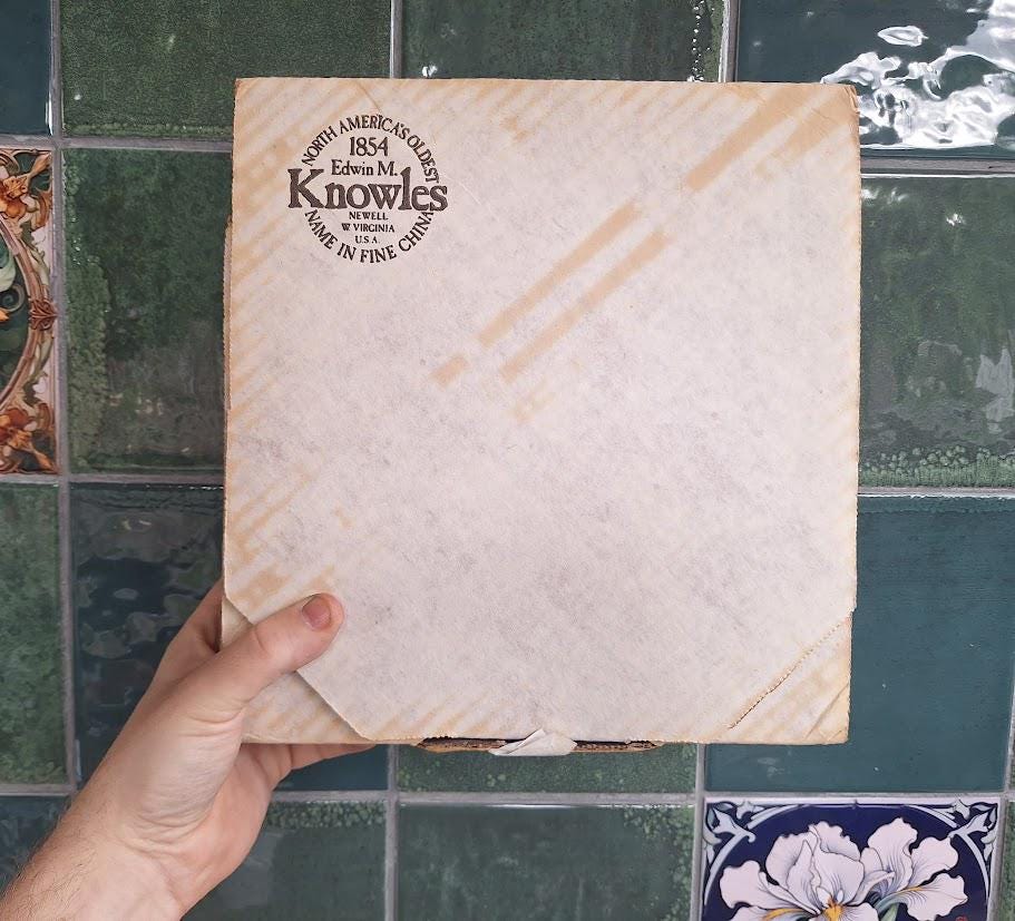 Norman Rockwell Collector Plate: A Family's Full Measure (1985)
