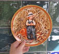 Edwin M Knowles Thanksgiving Collector Plate Jessie Willcox Smith 1986 Fine China