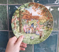 Wedgwood Collector Plate: Village Fête Scene by Petula Stone (1990)