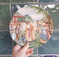 Wedgwood Collector Plate: The Steam Fair Village Green Scene (1990)