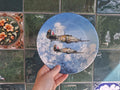 Coalport Collector Plate: Michael Turner Aviation Art, RAF Hurricane Flight (1990)