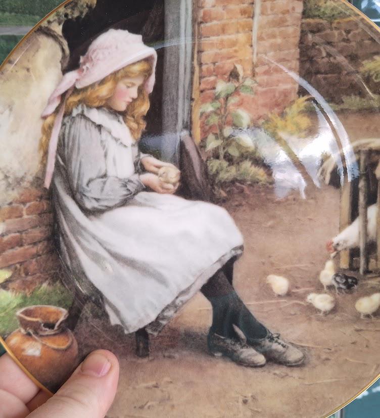 Wedgwood Collector Plate: The New Brood, Yesterday's Child Series, Bone China