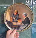 Norman Rockwell Collector Plate: A Family's Full Measure (1985)