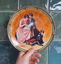 Norman Rockwell Collector Plate: A Couple's Commitment, 1985 Fine China (Boxed)