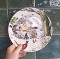 Wedgwood Collector Plate: Colin Newman Country Christmas 1991 Winter Wildlife Scene