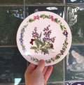 Royal Worcester Sage Collector Plate: Botanical Butterfly Fine Bone China (Limited Edition)