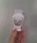 Vintage Aynsley Cottage Garden Miniature Posy Vase, Fine Bone China, Made in England