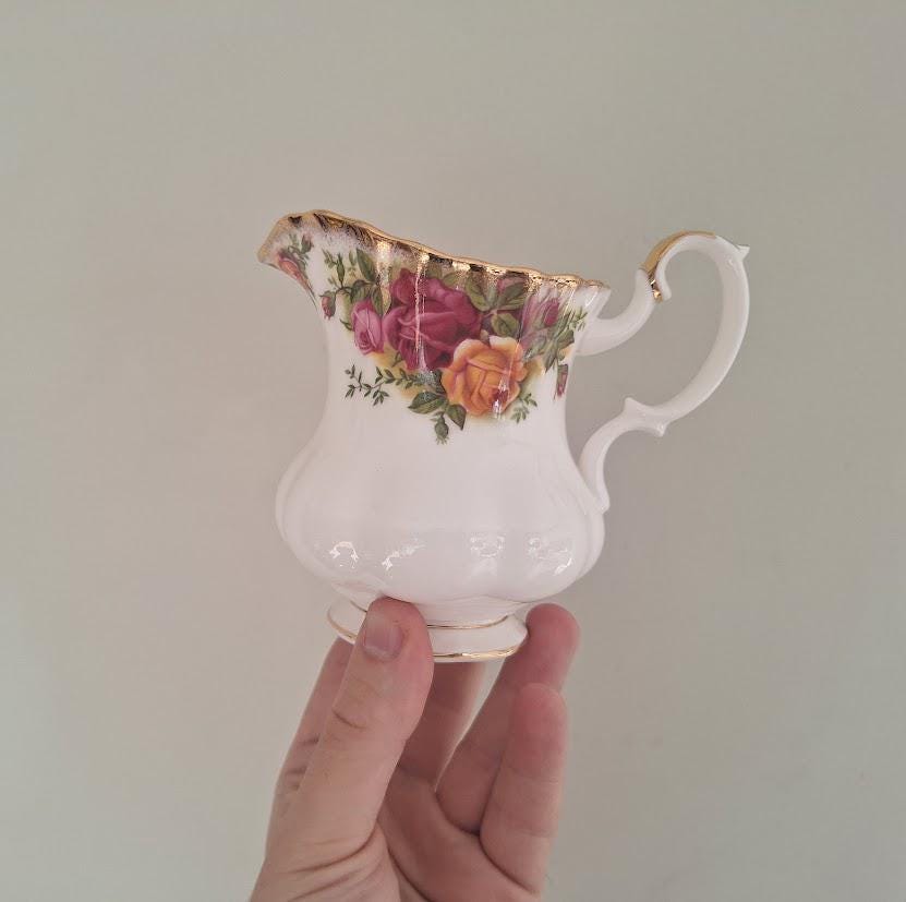 Royal Albert Old Country Roses Vintage Large Cream Milk Jug Boxed English Fine Bone China