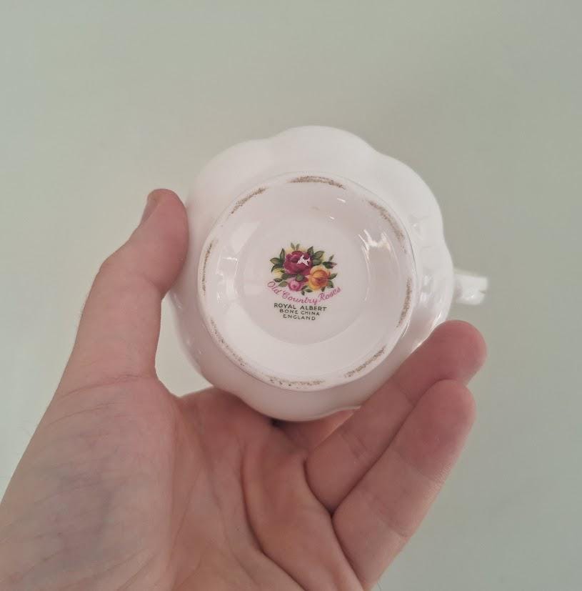 Royal Albert Old Country Roses Vintage Large Cream Milk Jug Boxed English Fine Bone China